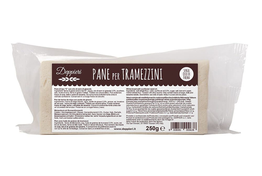 Pane per tramezzini 250g