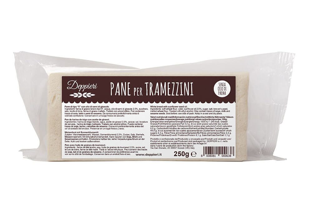 Pane per tramezzini 250g