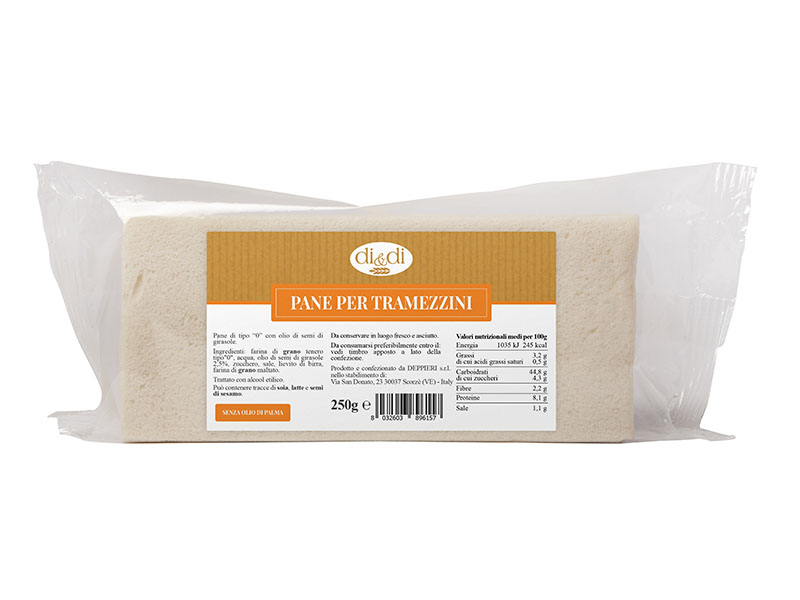 Pane per tramezzini 250g Di&Di