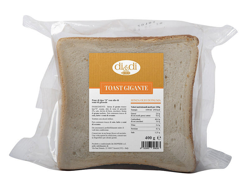 Toast Gigante 400g Di&Di