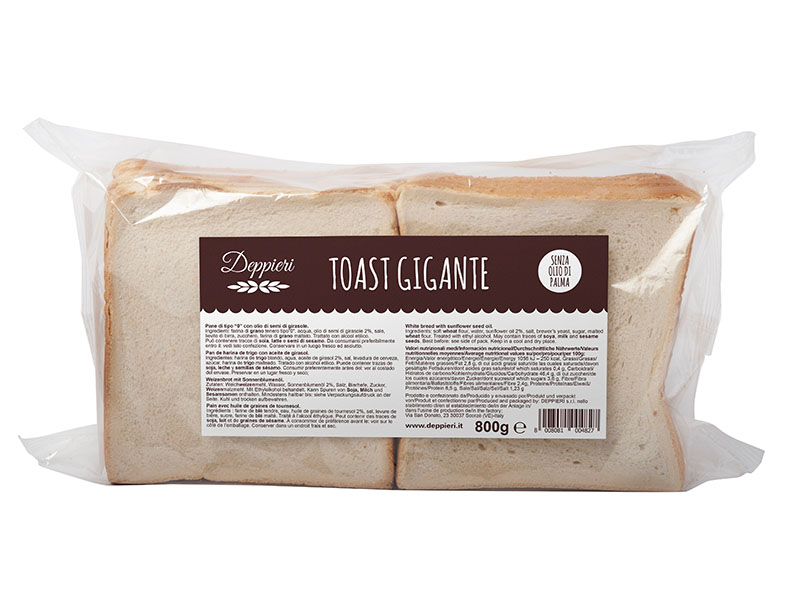 Toast Gigante 800g